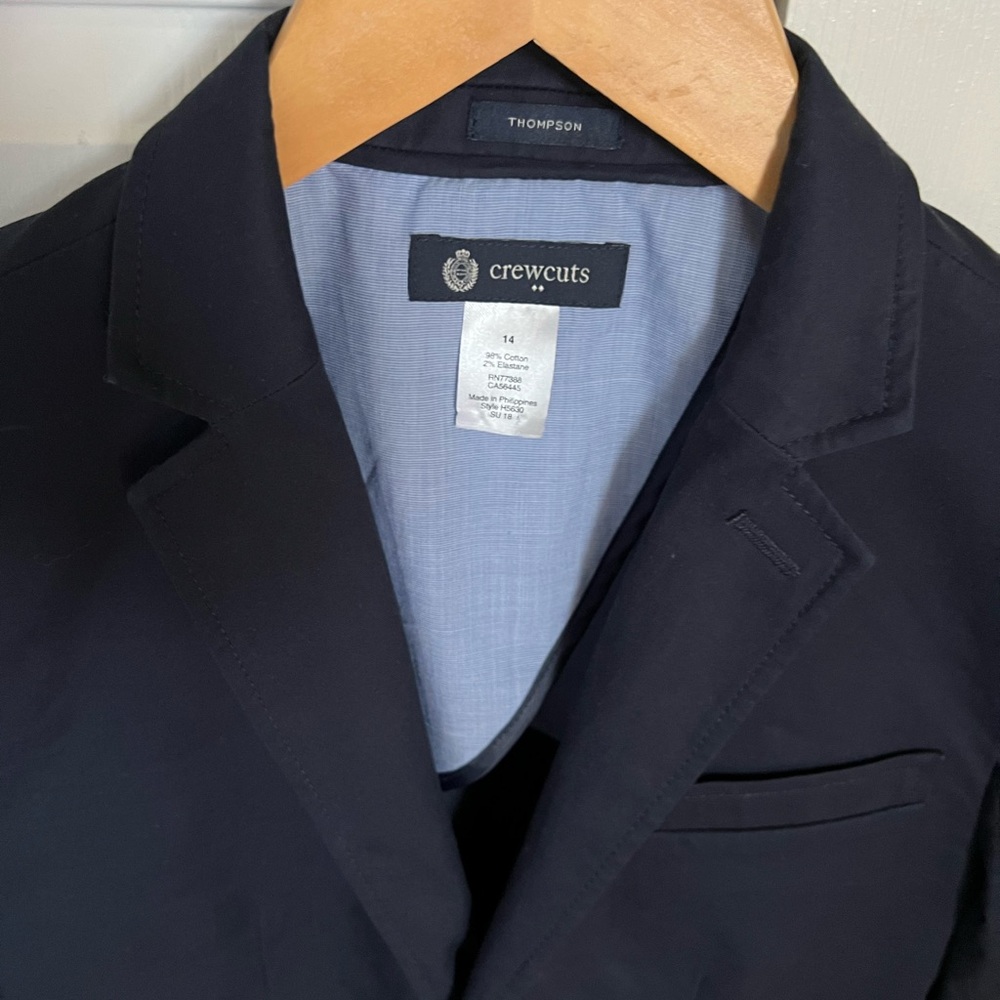 J. Crew Kids Navy Blazer